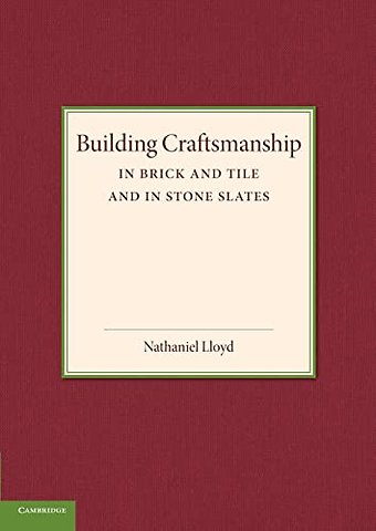 Building Craftsmanship