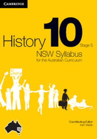 History NSW Syllabus for the Australian Curriculum Year 10 Stage 5 Bundle 6 Textbook, Interactive Textbook and Workbook