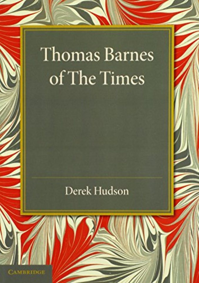 Thomas Barnes of The Times