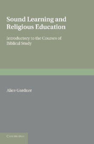Sound Learning and Religious Education