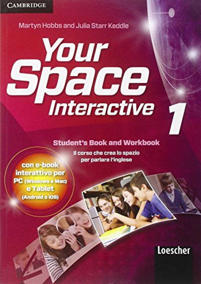 Your Space Level 1 Blended Pack (Student's Book/Workbook and Companion Book and Enhanced Digital Pack) Italian Edition