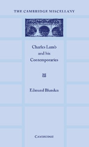 Charles Lamb and his Contemporaries