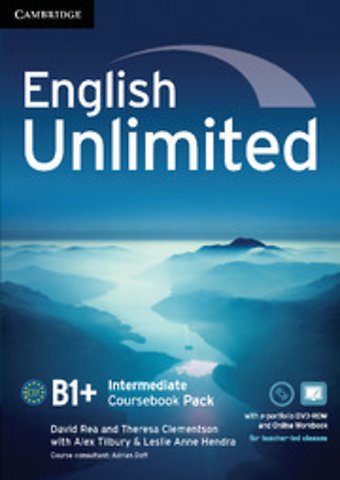 English Unlimited Intermediate Coursebook with e-Portfolio and Online Workbook Pack