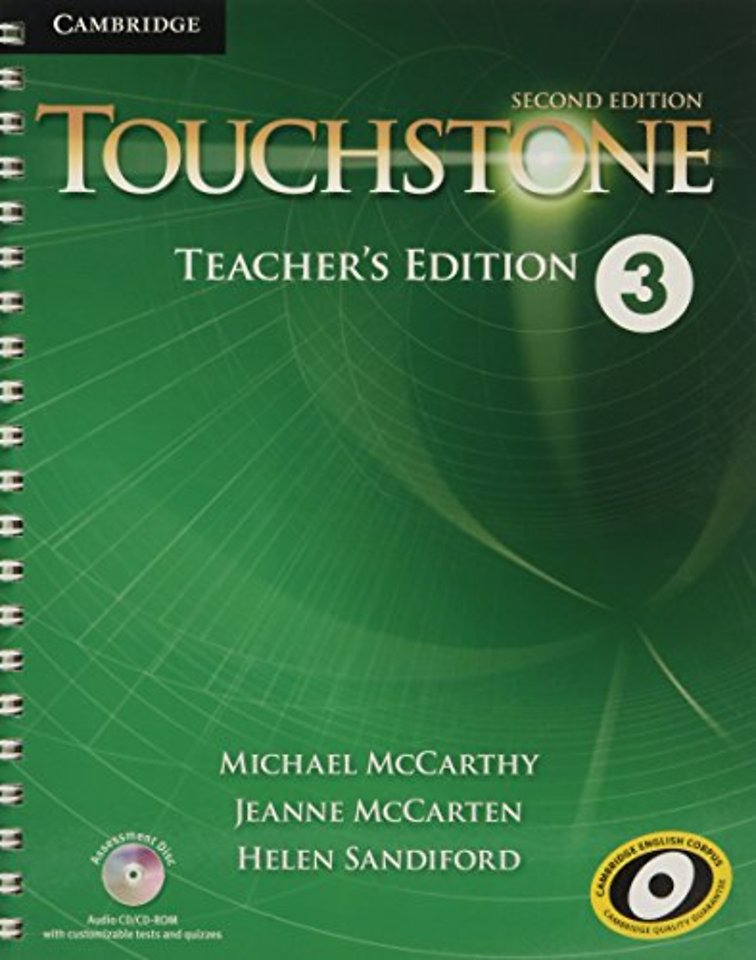 Touchstone Level 3 Teacher's Edition with Assessment Audio CD/CD-ROM