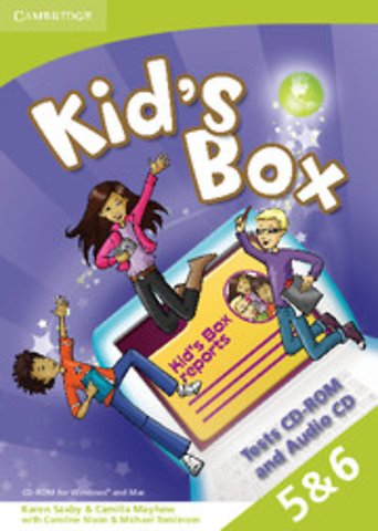 Kid's Box Levels 5–6 Tests CD-ROM and Audio CD