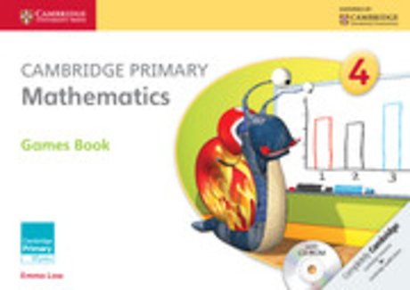 Cambridge Primary Mathematics Stage 4 Games Book with CD-ROM