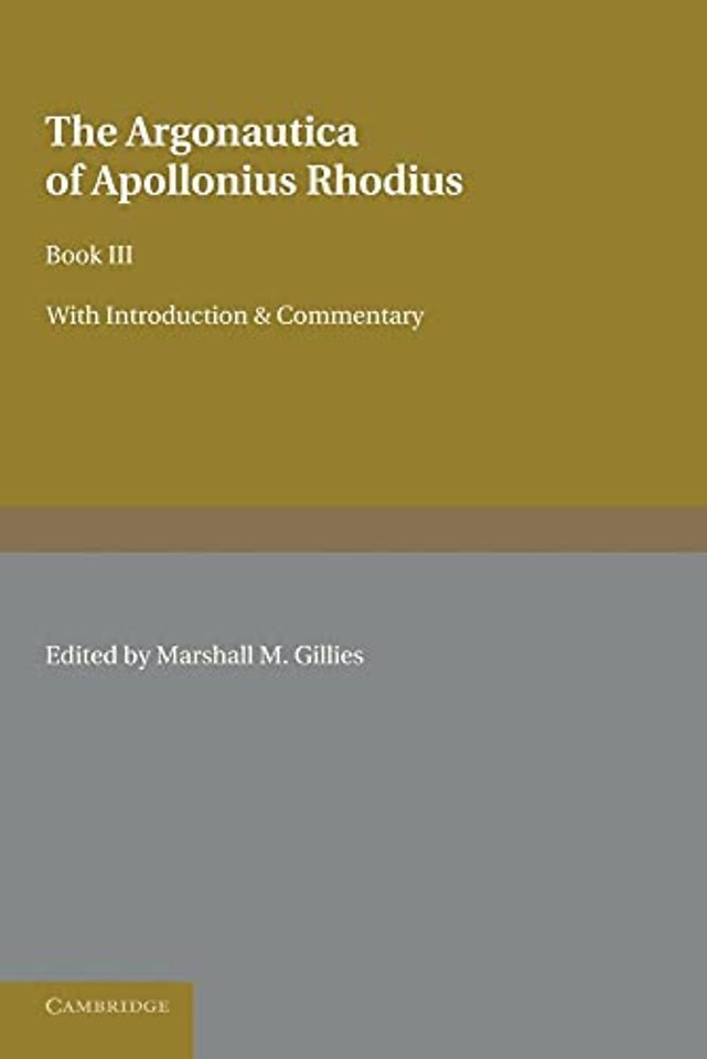 The Argonautica of Apollonius Rhodius