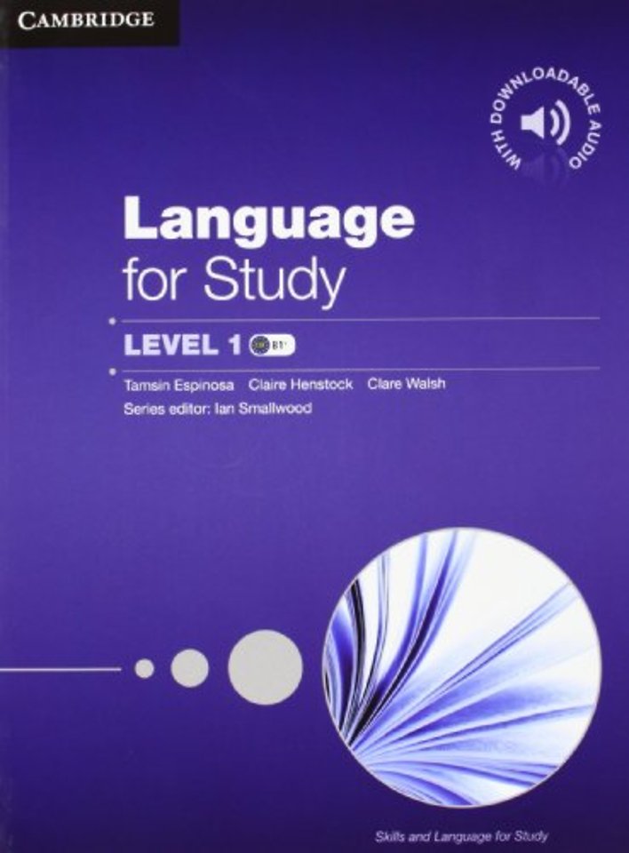 Language for Study Level 1 Student's Book with Downloadable Audio