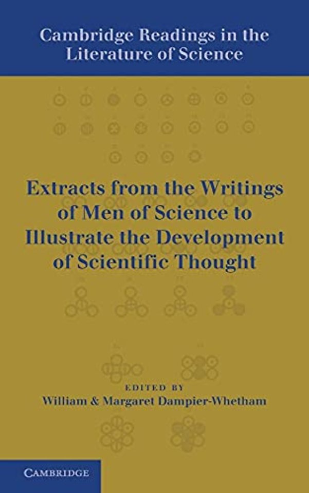 Cambridge Readings in the Literature of Science