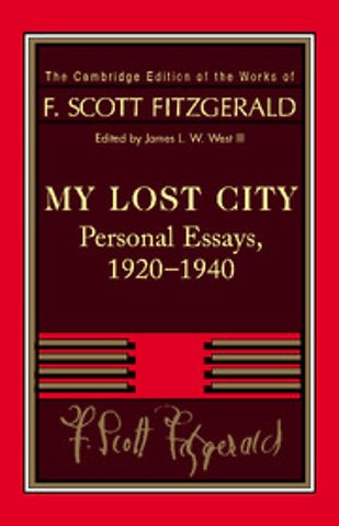 Fitzgerald: My Lost City