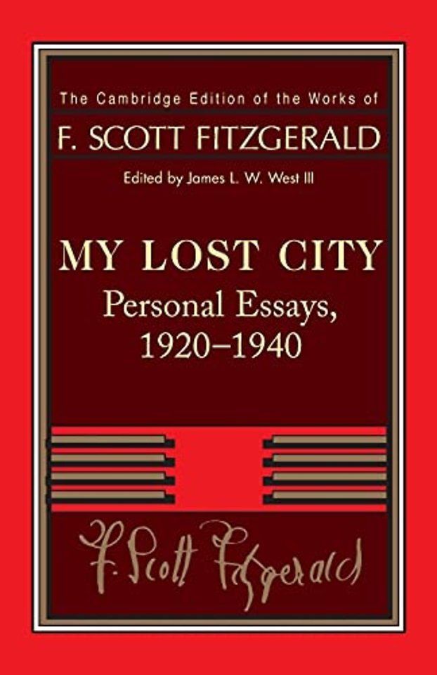 Fitzgerald: My Lost City
