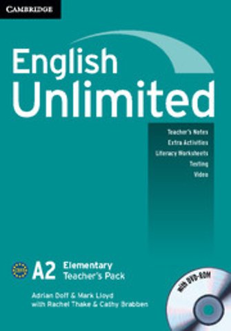 English Unlimited Elementary A and B Teacher's Pack (Teacher's Book with DVD-ROM)