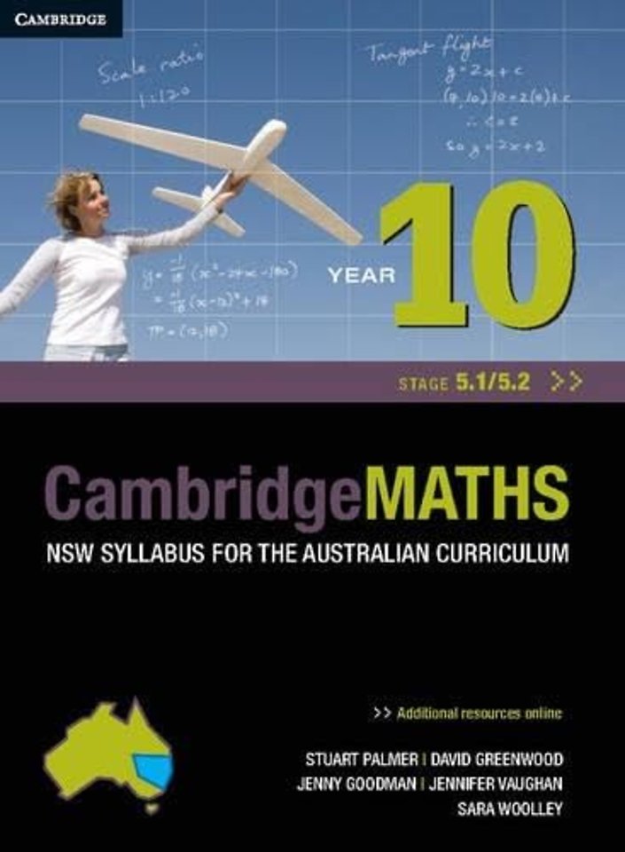 Cambridge Mathematics NSW Syllabus for the Australian Curriculum Year 10 5.1 and 5.2 and Hotmaths Bundle