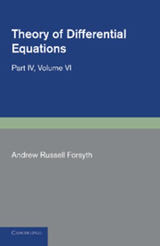 Theory of Differential Equations