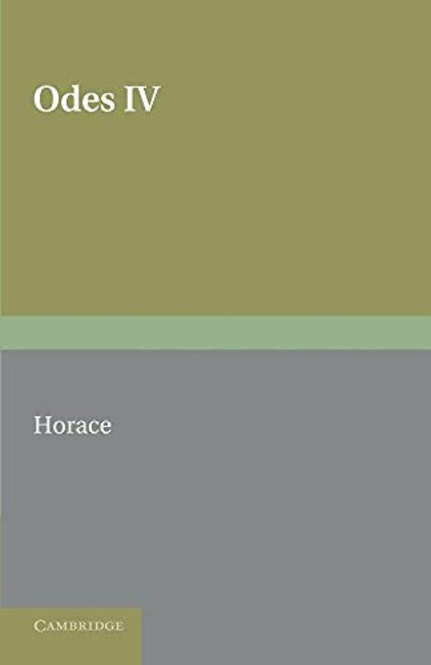 Horace Odes IV
