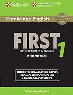 Cambridge English First 1 for Revised Exam from 2015 Student's Book with Answers Cambridge English First 1 for Revised Exam from 2015 Student's Book with Answers