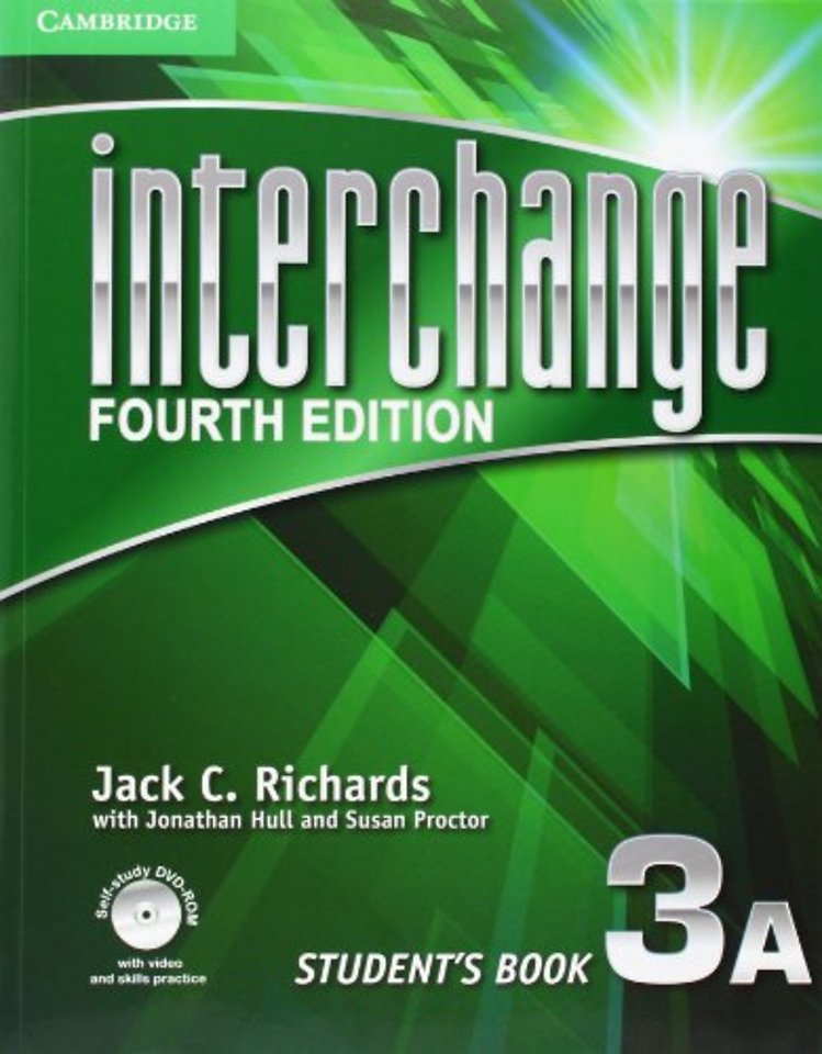 Interchange Level 3 Student's Book A with Self-study DVD-ROM and Online Workbook A Pack