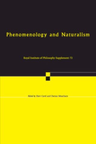 Phenomenology and Naturalism