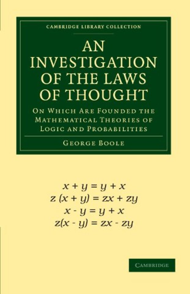 An Investigation of the Laws of Thought