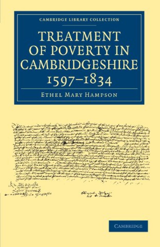Treatment of Poverty in Cambridgeshire, 1597–1834