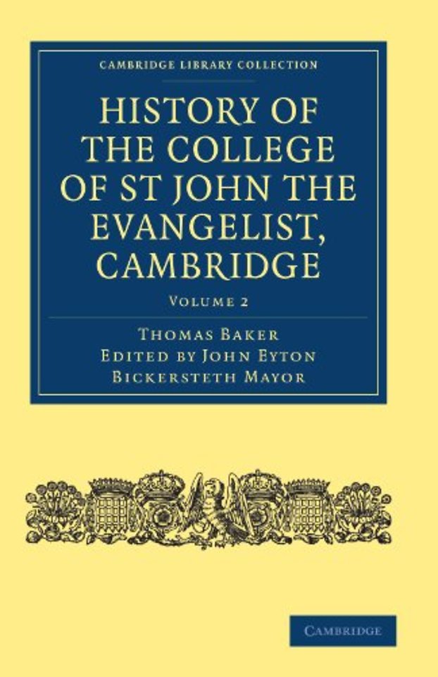 History of the College of St John the Evangelist, Cambridge