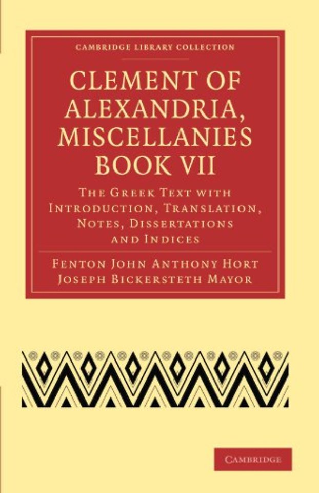 Clement of Alexandria, Miscellanies Book VII