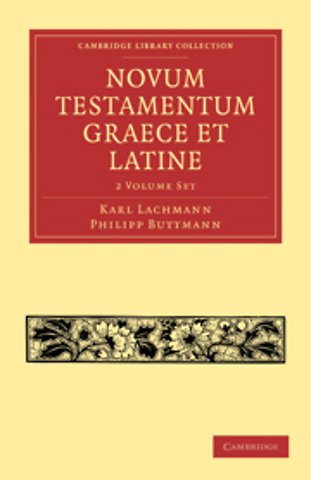 Novum Testamentum Graece et Latine 2 Volume Paperback Set: Volume SET