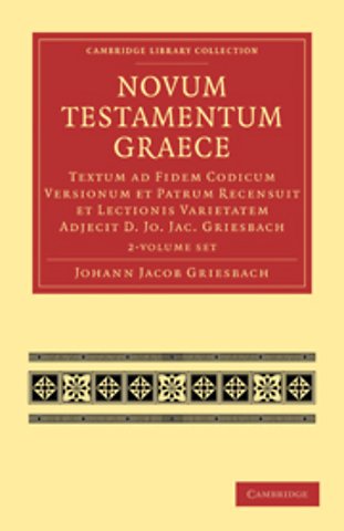 Novum Testamentum Graece 2 Volume Paperback Set: Volume SET