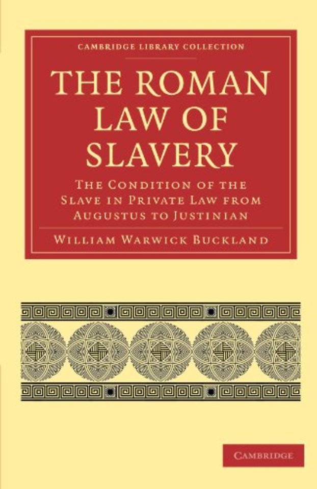 The Roman Law of Slavery