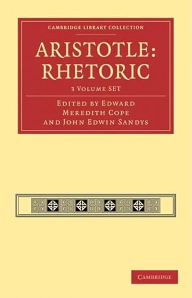 Aristotle: Rhetoric 3 Volume Paperback Set: Volume SET