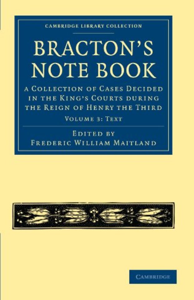 Bracton’s Note Book