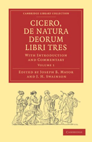 Cicero, De Natura Deorum Libri Tres