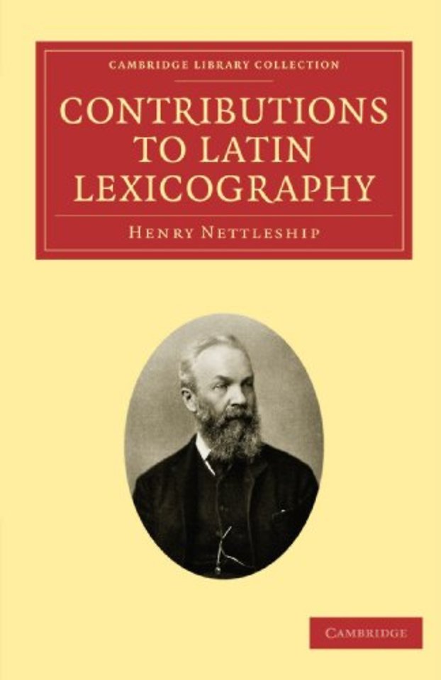 Contributions to Latin Lexicography