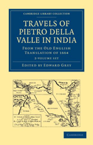 Travels of Pietro della Valle in India 2 Volume Paperback Set
