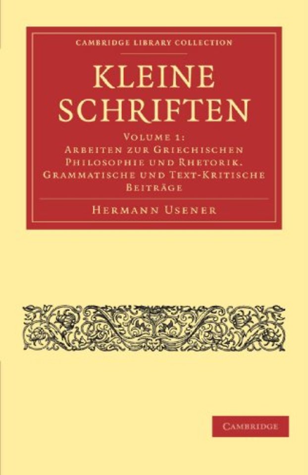 Kleine Schriften