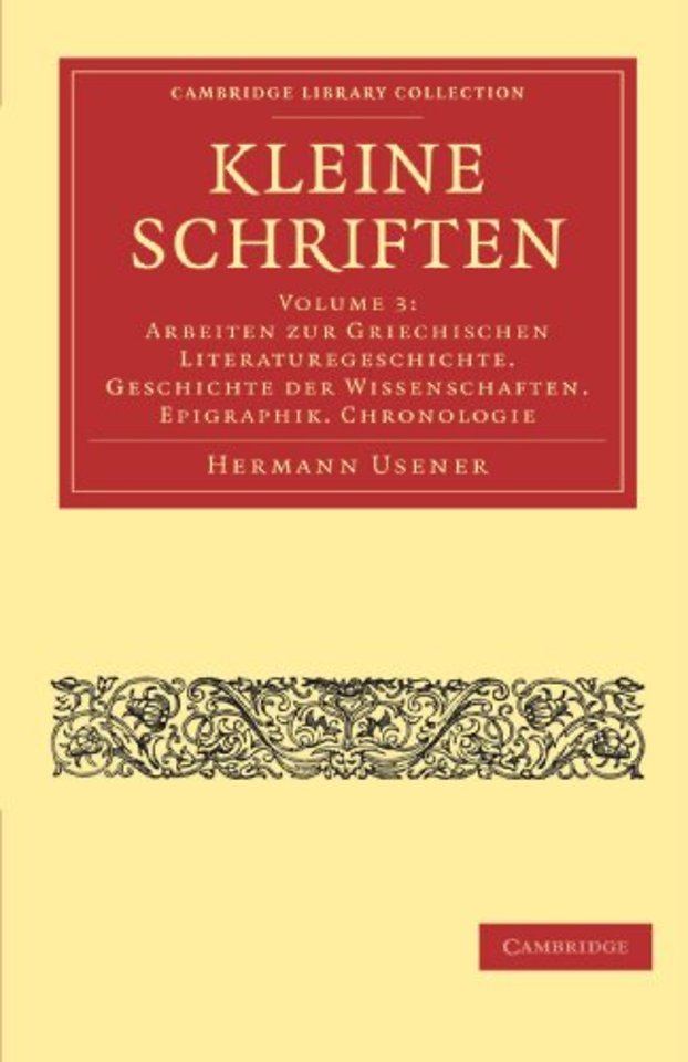 Kleine Schriften