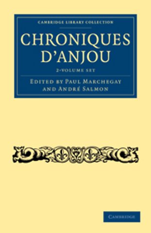 Chroniques d'Anjou 2 Volume Set