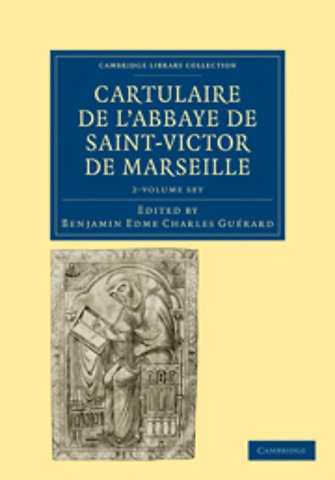 Cartulaire de l'Abbaye de Saint-Victor de Marseille 2 Volume Set