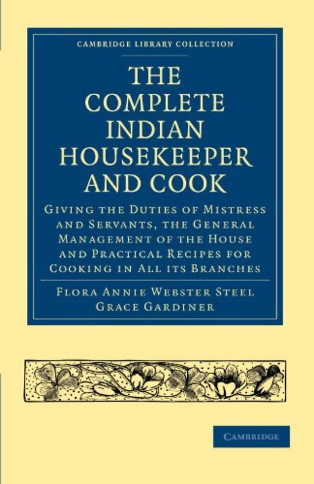 The Complete Indian Housekeeper and Cook