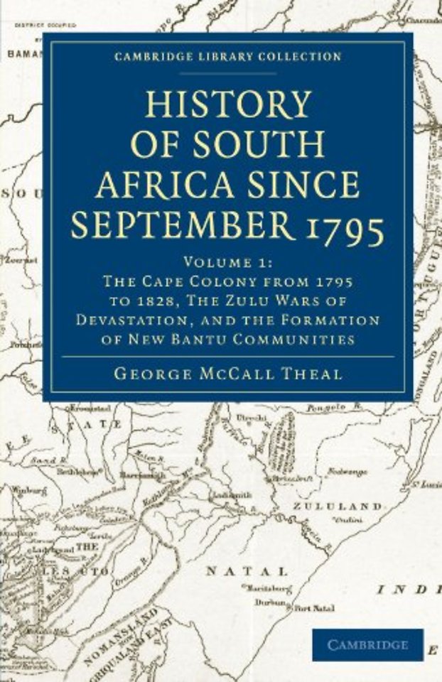 History of South Africa since September 1795