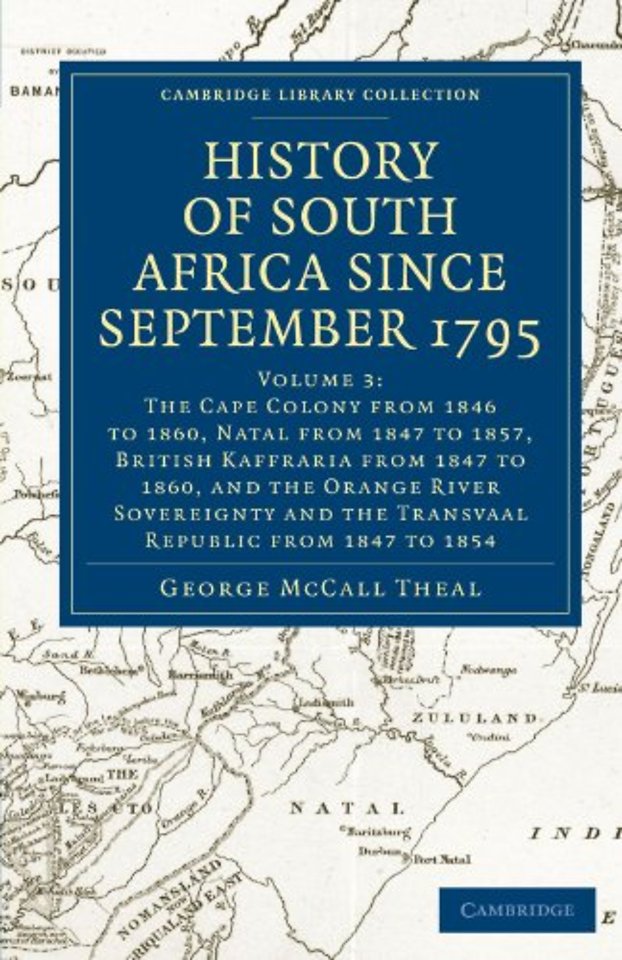 History of South Africa since September 1795