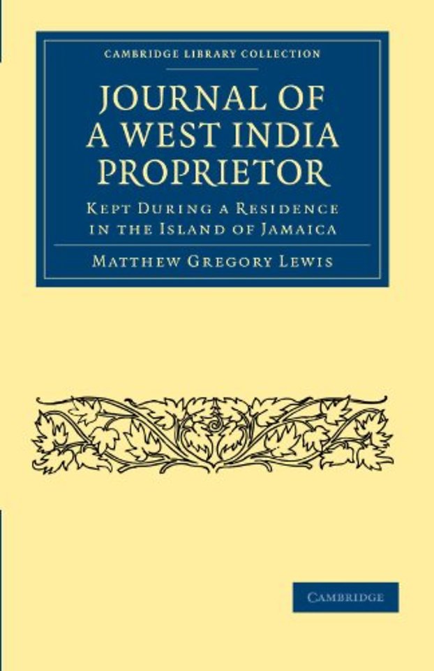 Journal of a West India Proprietor