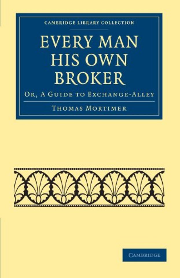 Every Man his Own Broker