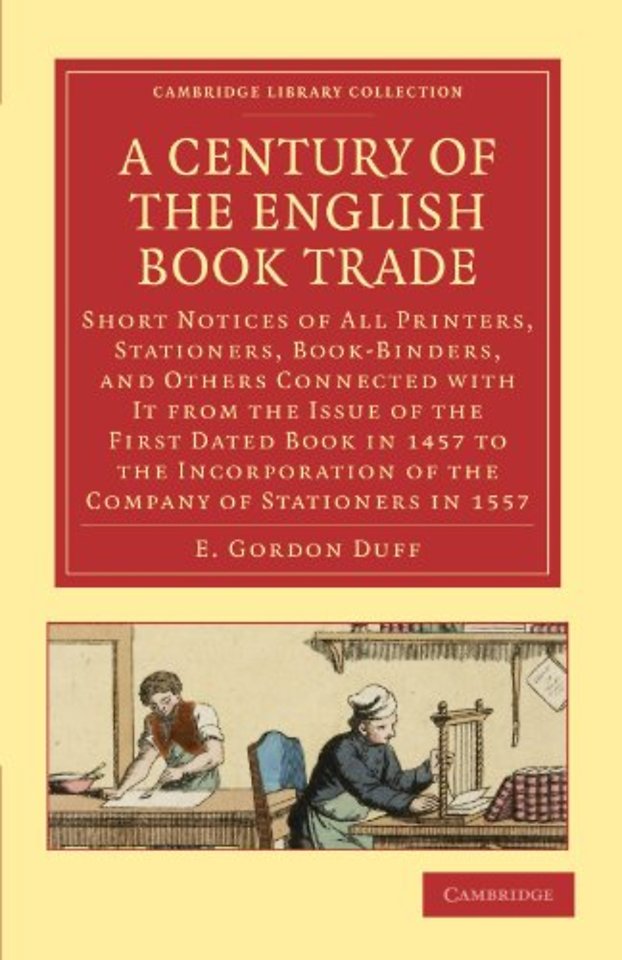 A Century of the English Book Trade