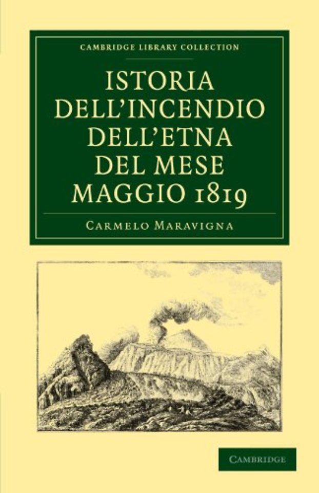 Istoria dell'Incendio dell'Etna del Mese Maggio 1819