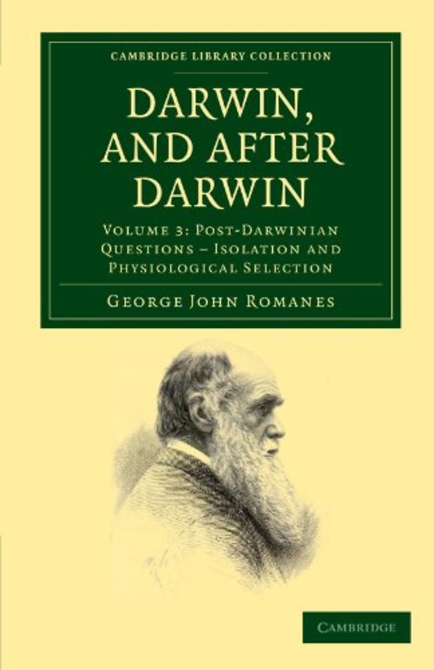 Darwin, and after Darwin