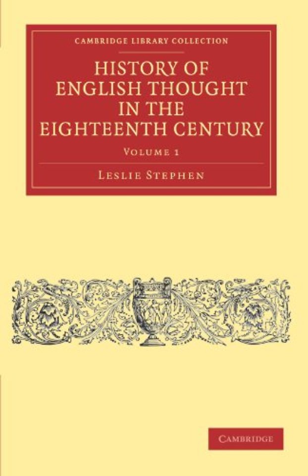 History of English Thought in the Eighteenth Century