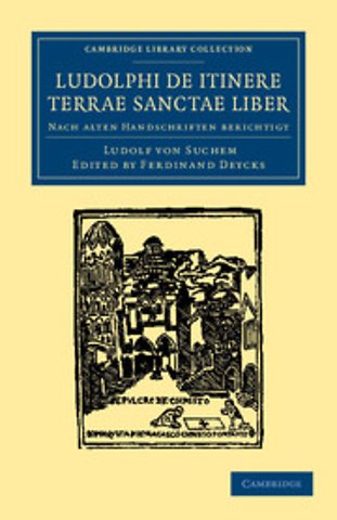 Ludolphi de itinere terrae sanctae liber