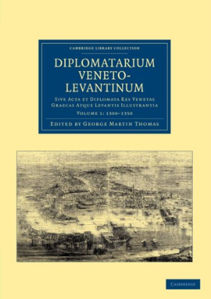 Diplomatarium veneto-levantinum