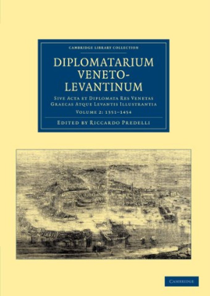 Diplomatarium veneto-levantinum